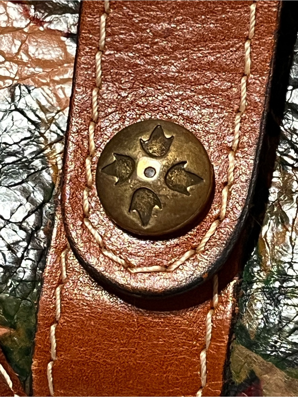 Patricia Nash Crossbody Bag Floral Print - Picture 4 of 8